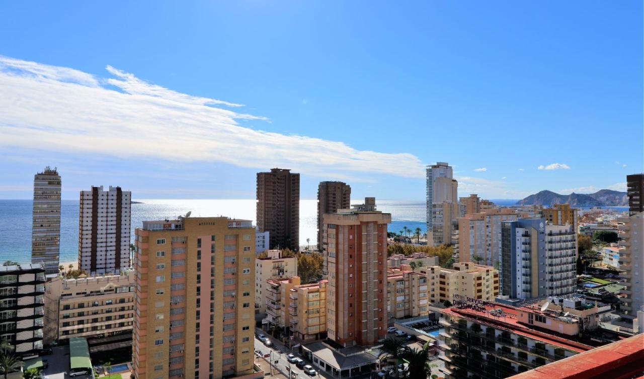 Penthouse Cervantes Sea View Benidorm Exterior photo